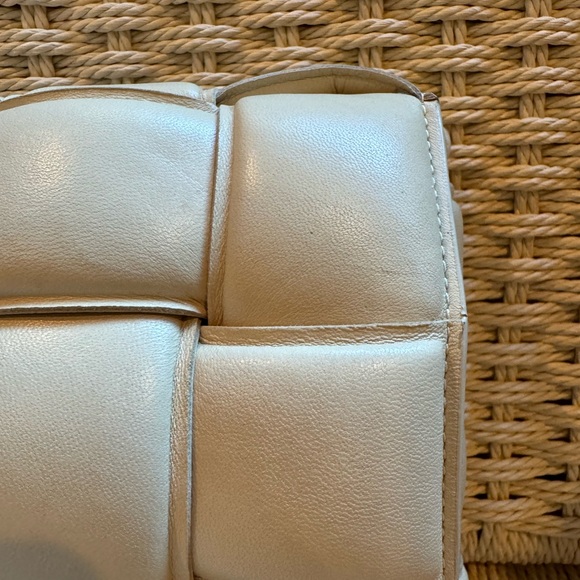 Bottega Veneta Padded Cassette in color Porridge - Picture 7 of 9